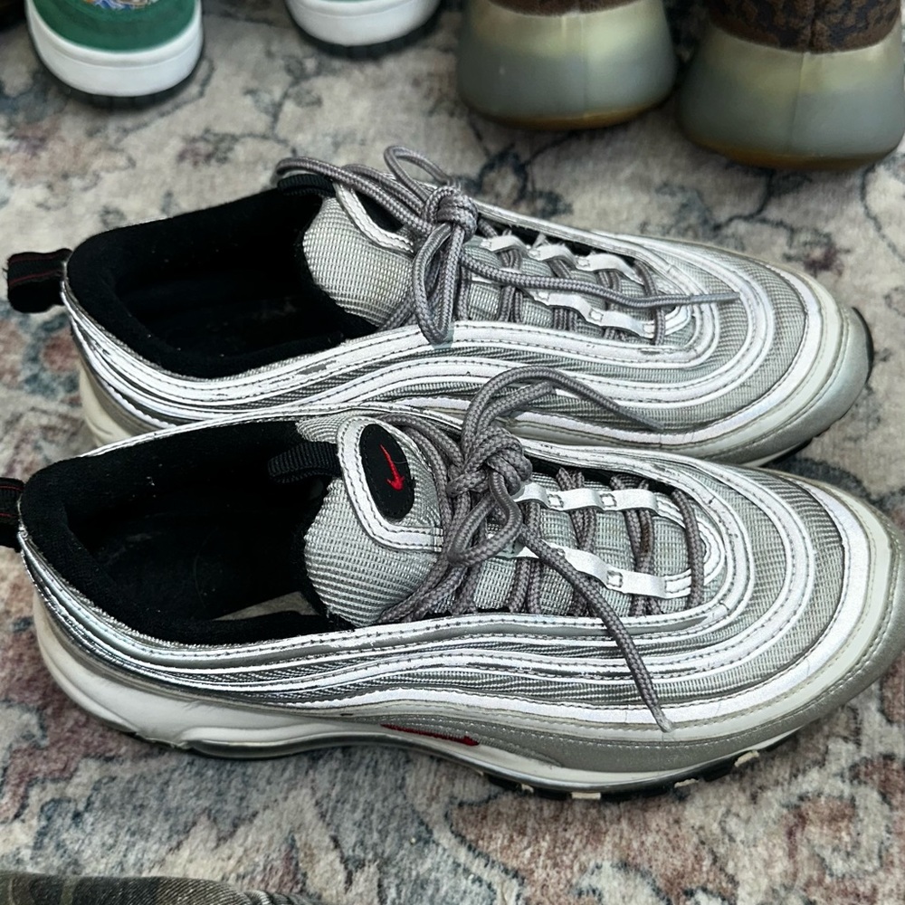 Nike Air Max 97 Metallic Gray Sneakers